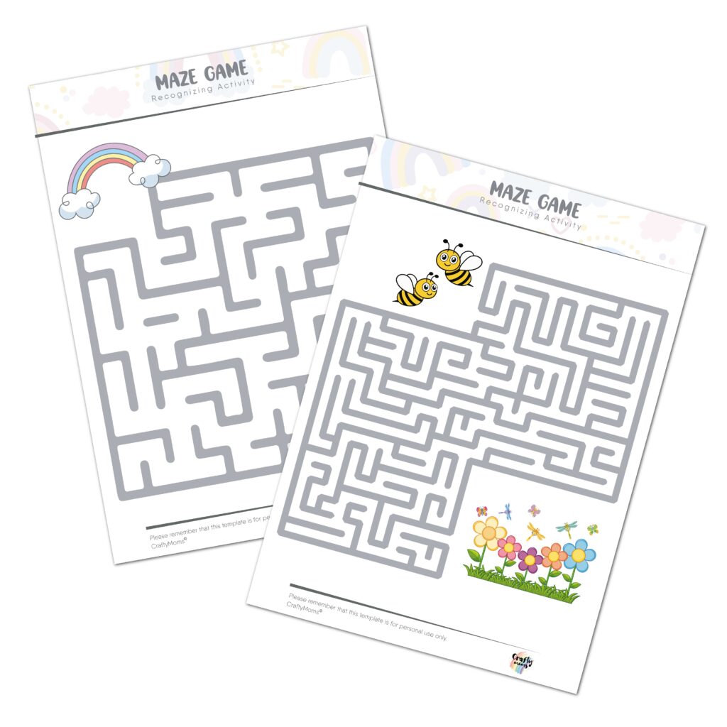 Fun Mazes – Crafty Moms
