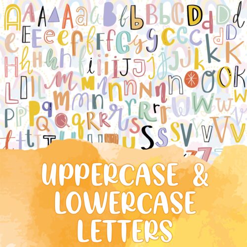 PORTADA Uppercase & Lowercase Letters