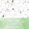 Missing Letters & Words