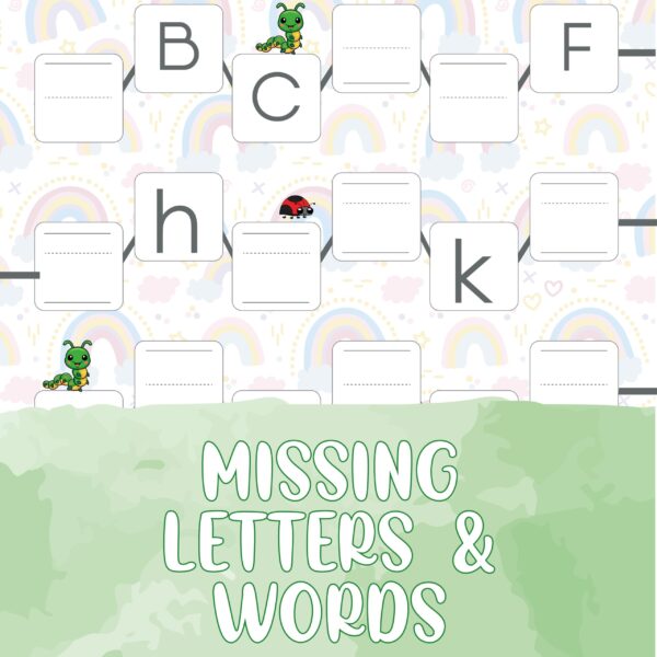 Missing Letters & Words