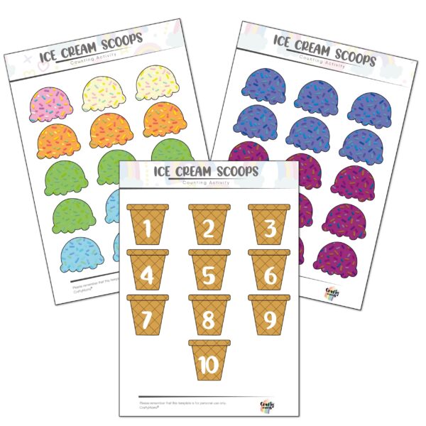 Counting Ice Cream Scoops
