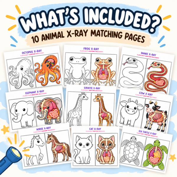 D9C5496B-E277-426F-AAB8-89BBD842DDF2 X-Ray Animals Activity